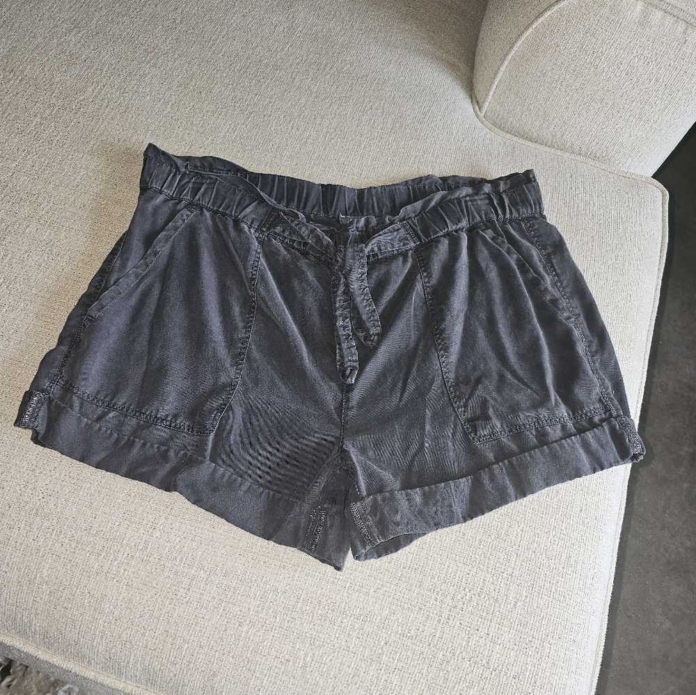 Women's Black Casual Shorts